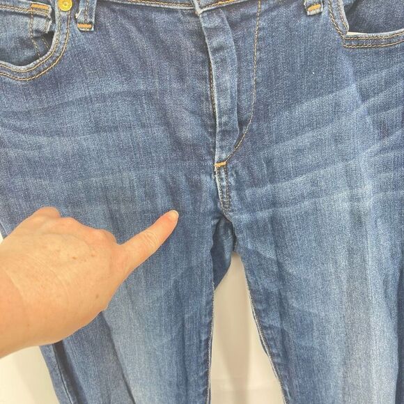 True Religion Halle Super Skinny Jeans Mid Rise Stretch Medium Wash Size 27 - Picture 3 of 13